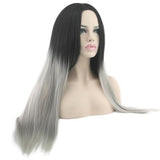 ombre-goedkope-grey-wig