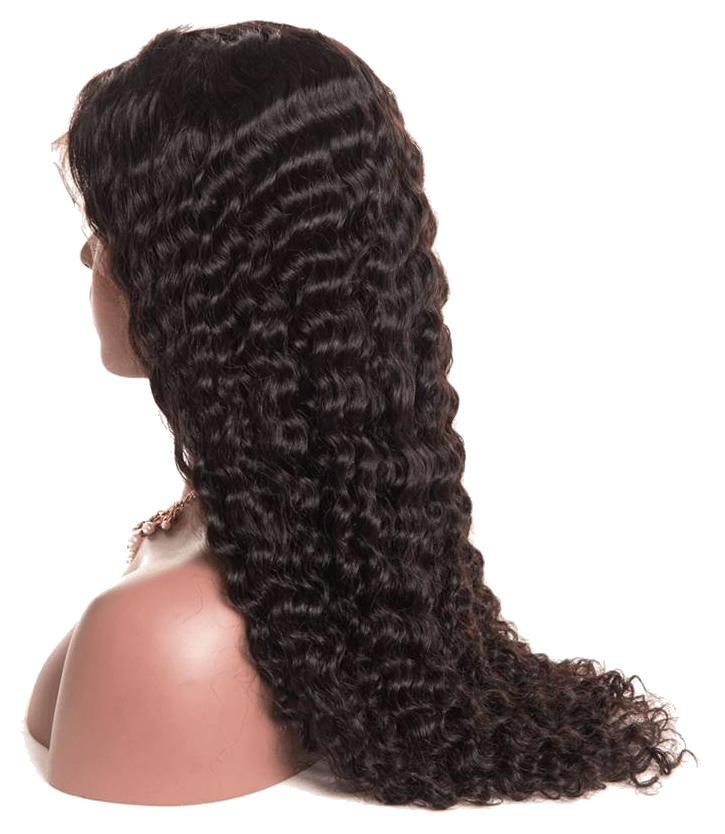 Glueless lace wig zonder witte achtergrond