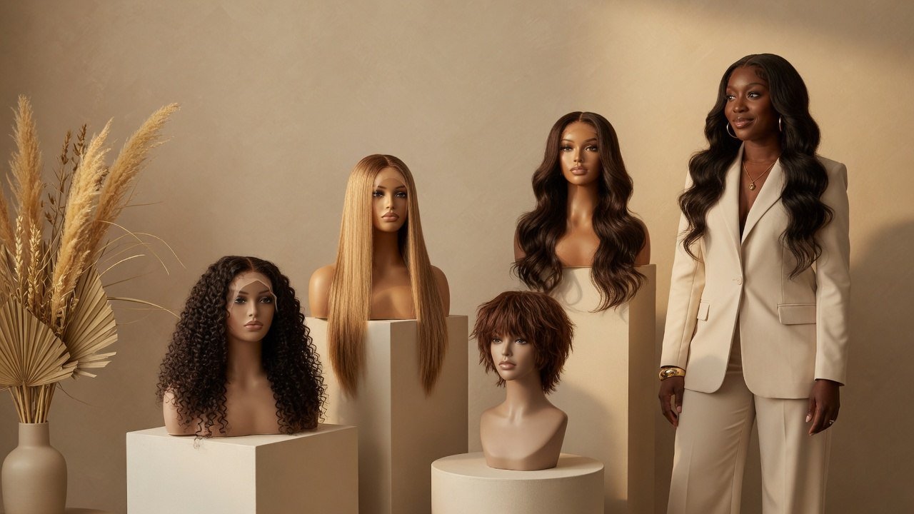 Wigs en haar extensions van Sam’s Hair Extensions